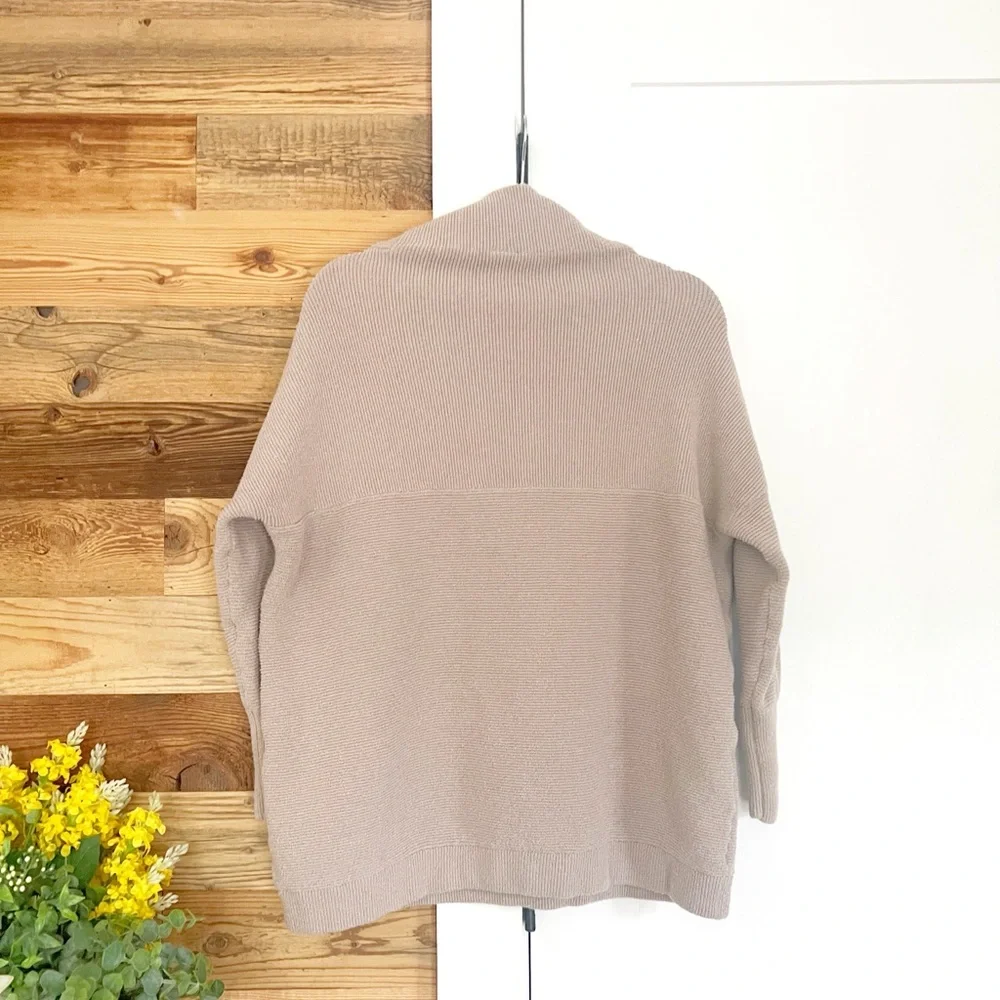Free People “Ottoman Slouchy Tunic” (Oyster) XS